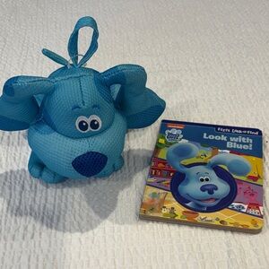 Blue’s Clues Soft Toy with Embroidered Features & Book
